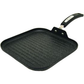 THE ROCK(TM) BY STARFRIT(R) 030321-006-000 THE ROCK by Starfrit 10" Grill Pan with Bakelite Handles