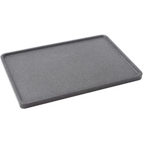 THE ROCK(TM) BY STARFRIT(R) 060739-003-0000 THE ROCK by Starfrit 17.75" Reversible Grill/Griddle Pan
