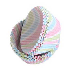 Disposable Paper Baking Cake Cups 200 Pcs Small Paper Cake Cups Cupcake Liners,A