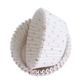 Disposable Paper Baking Cake Cups 200 Pcs Small Paper Cake Cups Cupcake Liners,C