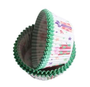 200 Pcs Disposable Paper Baking Cup Paper Small Cake Cups High Temperature