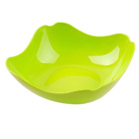 Environmentally Friendly Practical Fruit Plate Salad Bowl Food Storage Candy Snacks Holder,T