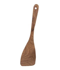 1 piece Kitchen Cooking Tool Wooden Non Stick Spatula, about 32x8cm
