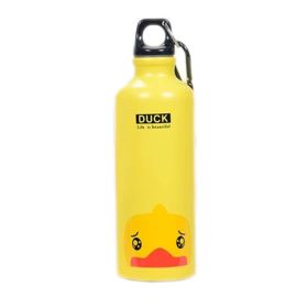 Yellow Duck Narrow Mouth Bike Cycling Sport Water Bottle Water Jug 17Oz, 500ML