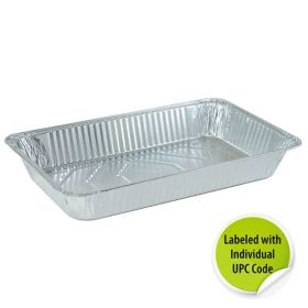 Aluminum Full Size Deep Pan - Individually Labeled with. Upc - Nicole Home Collection Case Pack 50