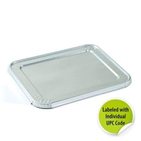 1/2 Size Aluminum Lid - Individually Labeled with Upc - Nicole Home Collection Case Pack 100